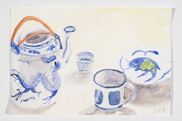 For Sheila, watercolour on Fabriano Artistico, 18x12 in.